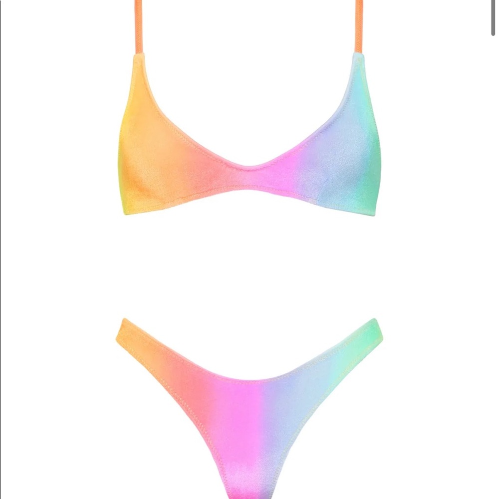 Traingl Swimsuit - Rainbow 🌈